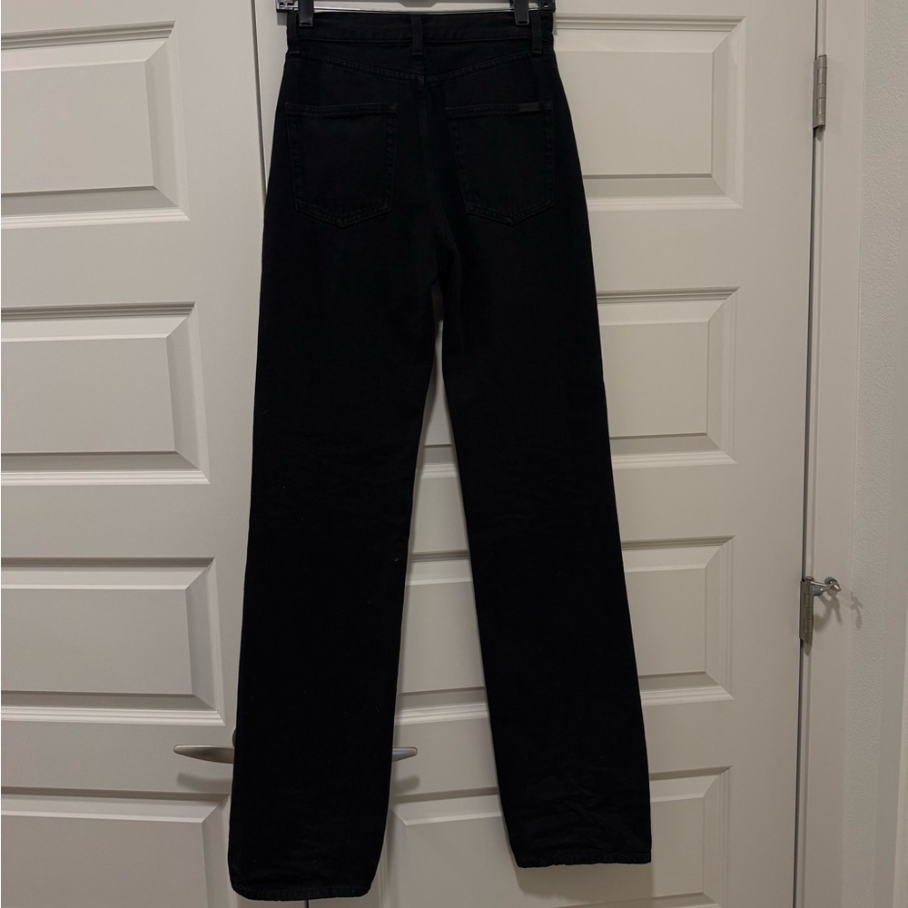 Saint Laurent Black straight jeans - Picture 3 of 16